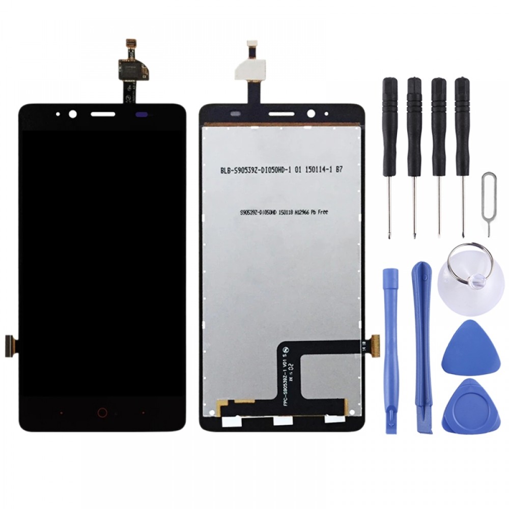 LCD Screen and Digitizer Full Assembly for ZTE Blade V220 (Black)  ZTE Blade V220